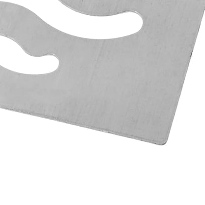 Drain Cover Grates Fit 2.5" x 2.5" Drain, Stainless Steel Drainage Grate Cover Square Replacement Floor Drain Strainer for Shower, Bathroom Floor, Balcony, and Outdoor Garden Drains -10pcs - size: 2.44" x 2.44"