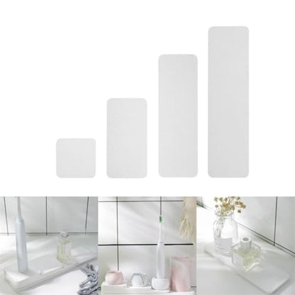 FABULETTA Diatomite Drying Mat for Kitchen and Bathroom Counters – Absorbent Stone Mat, Quick-Dry, For Easy-Clean, Non-Slip, For 8x8 cm to 30x8 cm Sizes, White(22x8cm) - size: 22x8cm