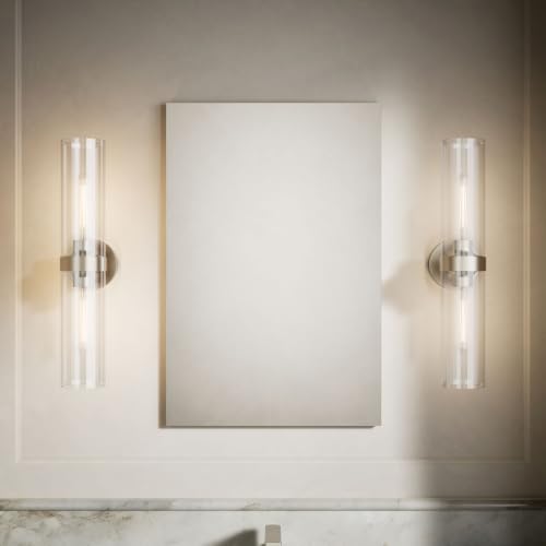 Kohler 99002-NA Verdera® Bathroom Medicine Cabinet with Mirror, Surface or Recessed Bathroom Wall Cabinet, 20 in. W x 30 in. H - size: 20" W x 30" H, style: Standard