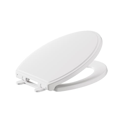 American Standard 5024A65G.020 Transitional Slow-Close Elongated Toilet Seat Soft Close, White - color: White