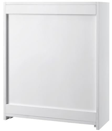 Crosley Furniture Savannah 3-Piece Wall Kitchen Storage Cabinet, Cabinets for Laundry, Bathroom, White - color: White, style: 3-Piece Bathroom Cabinet