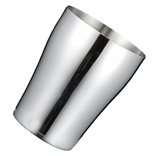 PRETYZOOM Stainless Steel Rinsing Cup Multi Function Mouth Cup for Brushing Teeth Camping Daily Use Elegant Design Easy to Clean for Any Beverage