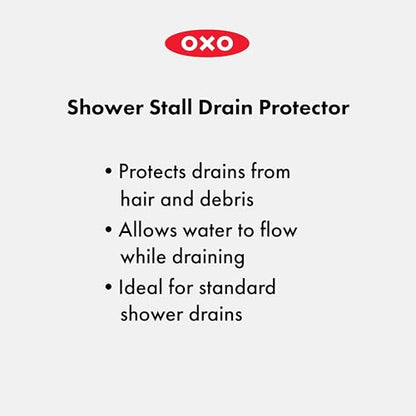 OXO Good Grips Shower Stall Drain Protector – 2-Pack - size: 2 Pack