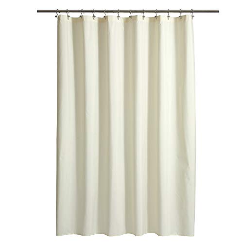 N&Y HOME Ultimate Waterproof Fabric Shower Curtain or Liner Sand, 72x72 | TPU Lining Waterproof, Machine Washable, Use for Bath Tub/Stall, Home and Hotel - color: Sand, size: 72"W x 72"L (Pack of 1)