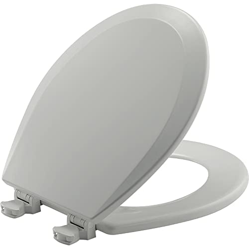 Bemis 500EC 062 500EC062 Toilet Seat, 1 Pack Round, Ice Grey - style: Seat