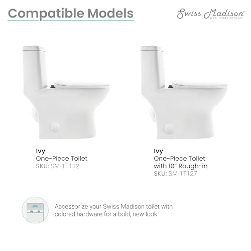 Toilet Hardware Black (SM-1T112HB) - color: Matte Black