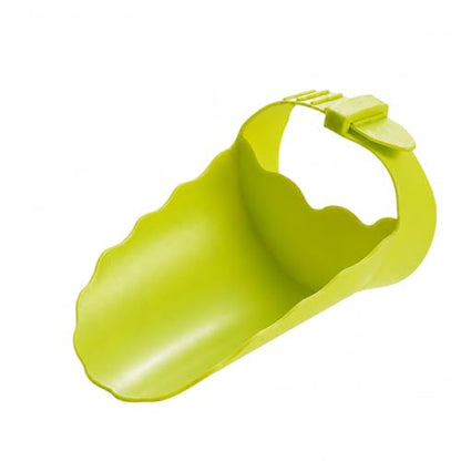 Faucet Extender for Kitchen Sink and Bathtub, Universal PP Kids Hand Wash Faucet Extension Easy Install Toddler Bathroom Accessory (Green) - color: Green