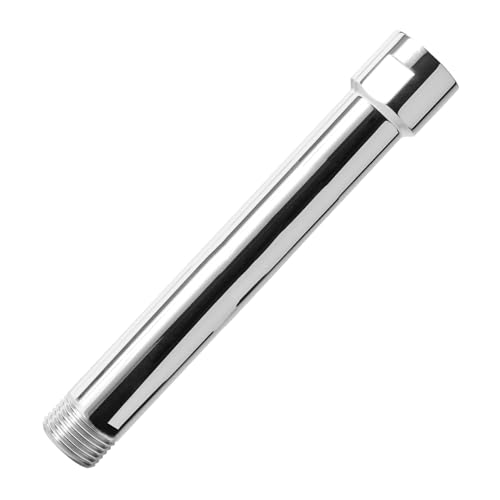 High Sierra Showerheads E-Z Reach Solid Metal Shower Arm Extension, Chrome Finish, 6" - color: Chrome