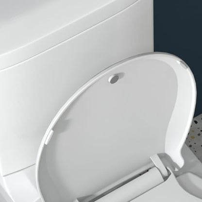 Toilet Seat Round Quick Release, Easy Installation & Release, Safe PP Material Easy Clean, Comfortable Ergonomic Design - size: Round-M03