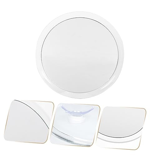 VICASKY Bathroom Mirror Suction Cup 15x Magnifying Makeup Mirror Led Lighted Anti-Fog Compact