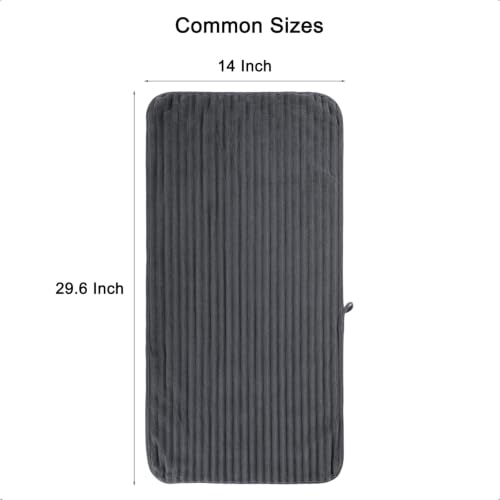 3-Piece Hand Bath Towels 14 X 29.6 Inchs, Quick-Dry Microfiber Washcloths with Hanging Loop, Soft & Absorbent Face Towels for Bathroom Kitchen Gym Travel - color: 3dark Grey