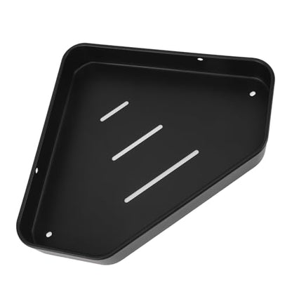 Corner Shower Shelf Rustproof Space Aluminium Wall Mounted Bathroom Storage Easy Install for Kitchen and Bath