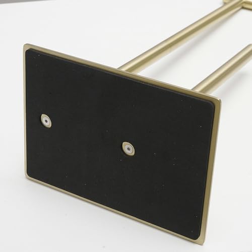 FFK Toilet Paper Holder Free Standing, 21.5" Bathroom Toilet Tissue Roll Holder Stand with Storage, SUS304 Stainless Steel Rustproof, Gold - color: Brushed Gold