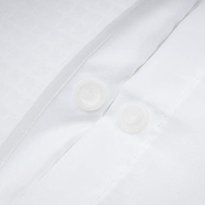 Barossa Design Fabric Snap-in Replacement Liner 179" W x 51" H Wrap Around - Hotel Style Removable Liner with Magnets for Clawfoot Tub, Machine Washable & Water Repellent - White, 179x51 - color: White, size: 179"W x 51"L (Pack of 1)
