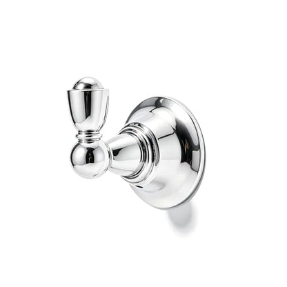 4 Pack 2-3/4inch Polished Chrome Robe Hooks | Solid Zinc Alloy | Wall Mounted | Coat Hooks | Hooks Wall Mounted Robe Hooks | For organization in bathrooms entrances. - color: Polished Chrome