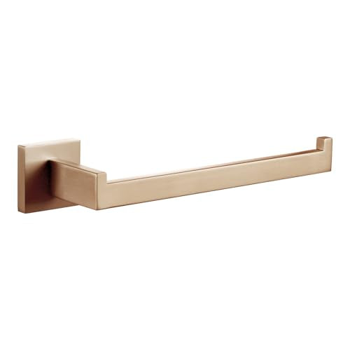 KOKOSIRI Towel Bar for Bathroom Wall Mount 9'' Hand Towel Holder T-304 Stainless Steel Bath Kitchen Accessories, Champagne Bronze B3003CPG - color: Champagne Bronze
