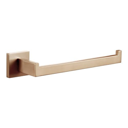 KOKOSIRI Towel Bar for Bathroom Wall Mount 9'' Hand Towel Holder T-304 Stainless Steel Bath Kitchen Accessories, Champagne Bronze B3003CPG - color: Champagne Bronze