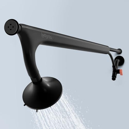BOONA Tandem Shower as seen on Shark Tank | Dual Shower Head for Couples | Midnight Black, One Showerhead - color: Midnight Black, size: One Showerhead