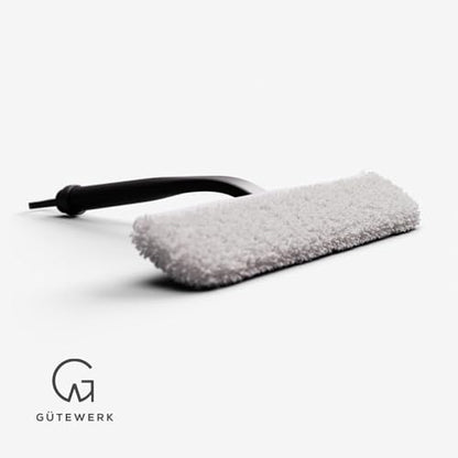 2× Microfibre Cloths – Accessory for 11" Squeegee – Lint-Free, Streak-Free Cleaning for Car, Home, Kitchen, Windows & Glass – Cloths Only, Squeegee NOT Included