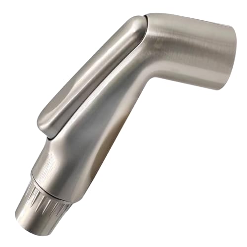 Kitchen Sink Side Sprayer Head Universal Kitchen Sink Faucet Sprayer Attachment Compatible with Delta, Moen, Kohler (Brushed Nickel)