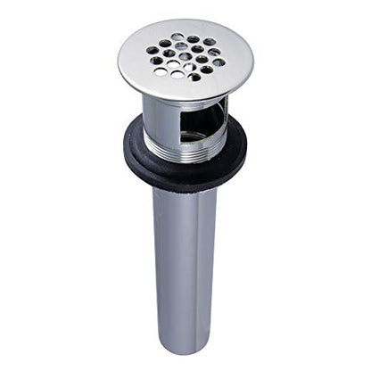Kingston Brass KB5006 Complement Grid Strainer Drain, Polished Nickel - color: Polished Nickel