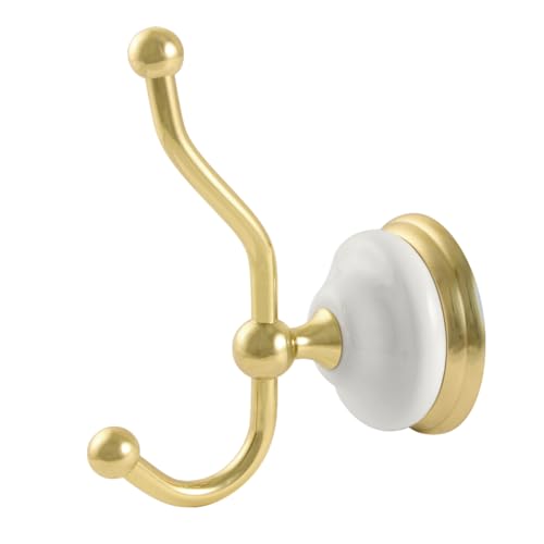 Kingston Brass BA1117PB Victorian Robe Hook, Polished Brass,4-5/8" Length - color: Polished Brass