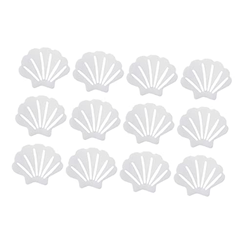 VALICLUD 12pcs Slip Adhesive Tape Shower Floor Non Slip Stickers Bath Safety Strips Tape for Bathroom Kitchen