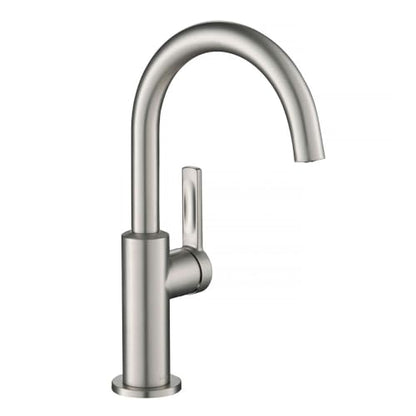 KRAUS Oletto Single Handle Kitchen Bar Faucet in Spot Free Stainless Steel, KPF-2822SFS - color: Spot Free Stainless Steel, style: Bar Faucet