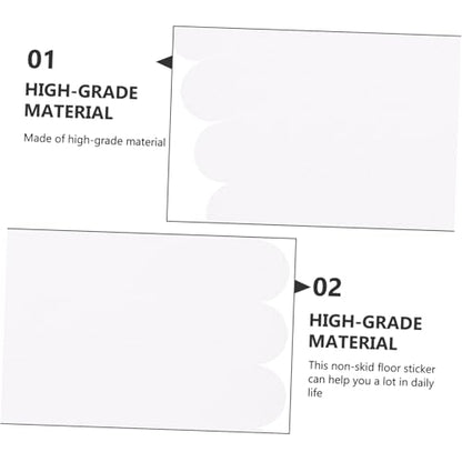 20pcs Bathroom Stickers Peva Non-Skid Floor Decals for Bathtubs Showers and Stairs and Easy to Apply for Home Safety