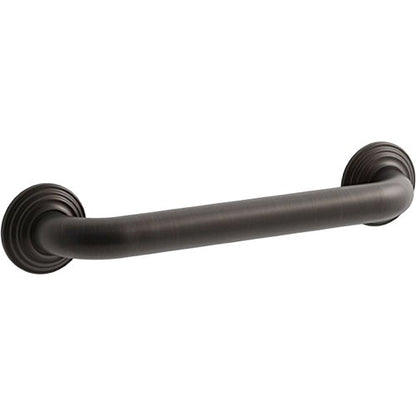 KOHLER 10540-2BZ Traditional 12-Inch ADA Compliant Grab Bar, Oil-Rubbed Bronze - color: Oil Rubbed Bronze