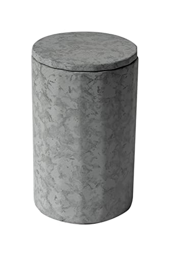 ALFI brand ABCO1022 5 Piece Solid Concrete Gray Matte Bathroom Accessory Set