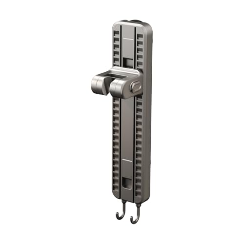 Shower Head Holder with Suction Cup, Removable Adjustable Height and Angle Handheld Shower Holder for Bathroom,Wall Mount,Waterproof，Powerful Suction, No Drill Installation