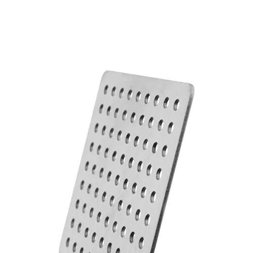 Square Drain Cover Grates,2.36" x 2.36" 304 Stainless Steel Drainage Grate Cover Replacement Floor Drain Strainer for Shower, Bathroom Floor, Balcony, and Outdoor Garden Drains -2pcs - size: 2.36" x 2.36"