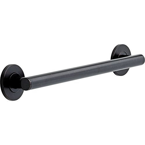 Delta Faucet 41818-RB Contemporary Grab Bar, 18-Inch, Venetian Bronze - color: Venetian Bronze, size: 18 Inch