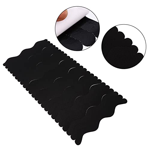 Holibanna 25PCS PEVA Anti-Slip Stickers for Bathtub and Stairs Waterproof Non-Slipping Floor Tape for Bathroom Safety and Slip Prevention Random Color
