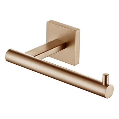 KOKOSIRI Toilet Paper Holder Champagne Bronze Toilet Roll Holder Hold Mega Rolls Kitchen Bathroom Tissue Paper Dispenser Stainless Steel, B2005CPG - color: Champagne Bronze, size: Horizontal