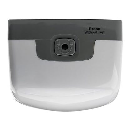 Winco 1000ml White Pur-Clean Manual Liquid Soap Dispenser | Easy push, Refillable, Commercial-grade - color: White, style: Manual Liquid