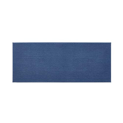 TYUU Bathroom Runner Rug, Long Bath Mat Washable Thin Quick Dry Low Pile Bathroom Runner Rugs 24 x 60 Non Slip, Navy Blue 24"x60" - color: Navy Blue, size: 2' X 5' (Runner)