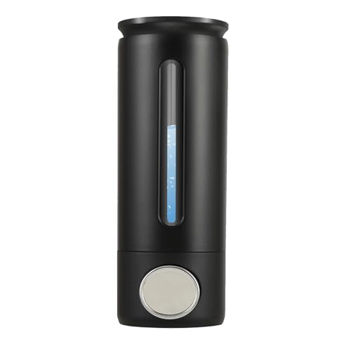 Manual Wall Mounted Soap Dispenser, 16.9oz Black Plastic Lotion Container | 500ml Clear Refillable Plastic Lotion Container, Black Hand Wash Pump Bottle, Refill Container for Home, Hotel, Office - color: A-black