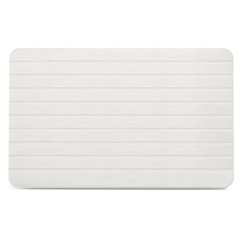 YEECOPON Diatomite Bath Mat, Quick-Dry Water Absorbing Stone Bathroom Mat