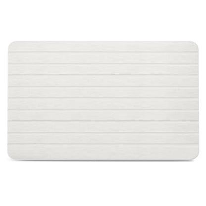 YEECOPON Diatomite Bath Mat, Quick-Dry Water Absorbing Stone Bathroom Mat