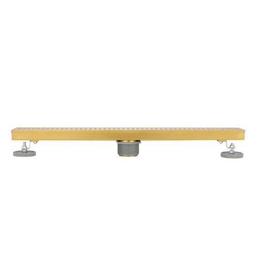 Oatey® Designline™ Decorative Shower Drains, Brushed Gold