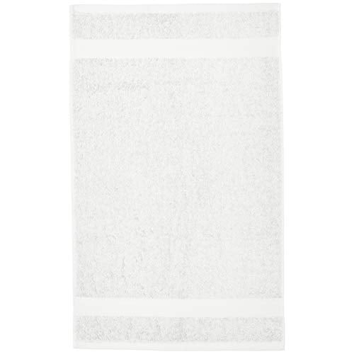 Amazon Basics 100% Cotton Hand Towels, Fade-Resistant, Soft and Absorbent, 16 x 26 inches, White, 6-Pack - color: White, size: Hand Towel (Pack of 6), style: Classic