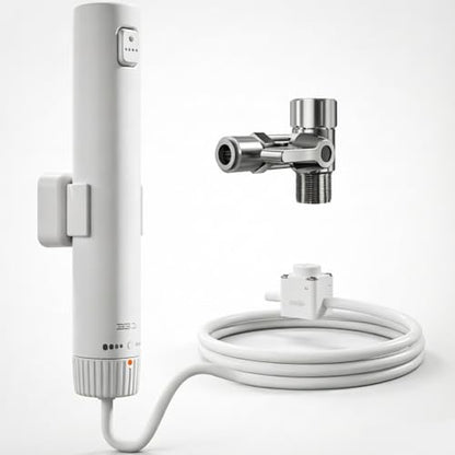 Handheld Bidet Sprayer for Toilet - Easy Install with 55" Upgraded Leak-Proof Hose, Easy Water Pressure Control Bidet Attachment for Feminine Wash, Muslim Shower & Bathroom Spot Cleaning