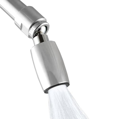 High Sierra® Classic™ Solid Metal 2.0 GPM Award Winning, High Pressure Shower Head. Patented Nozzle Never Clogs. Long Nut Hides Shower Arm Threads. Polished Chrome Finish - color: Chrome, size: 2 GPM