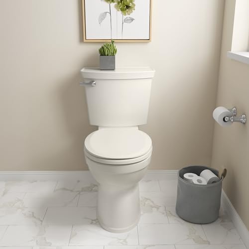 American Standard Toilet Seat 5320B65CT.222 Champion Round Toilet Seat Soft Close, Linen