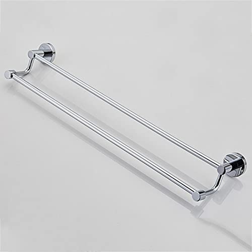 Wall Mounted Towel Holder, Double Pole Bathroom Hand Towel Holder, Stainless Steel Towel Bar, Kitchen Towel Rack, Multiple Uses 5 Sizes (Size : 70cm) - size: 70cm