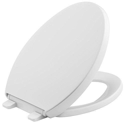 KOHLER Grip-Tight Reveal Q3 Toilet Seat - color: Ice Gray, size: Elongated