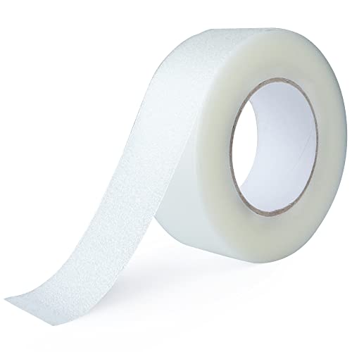 SANKEMU Anti Slip Transparent Anti Slip Tape, 2 inch by 33 feet, Non-Slip Traction Grip Tape to Tubs, Boats, Stairs, Clear, Soft, Comfortable for Bare feet - size: 2 Inch x 33 Feet Clear
