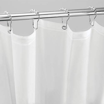 InterDesign EVA Shower Liner, 108" x 72", Frost - color: Frost, style: 108 x 78